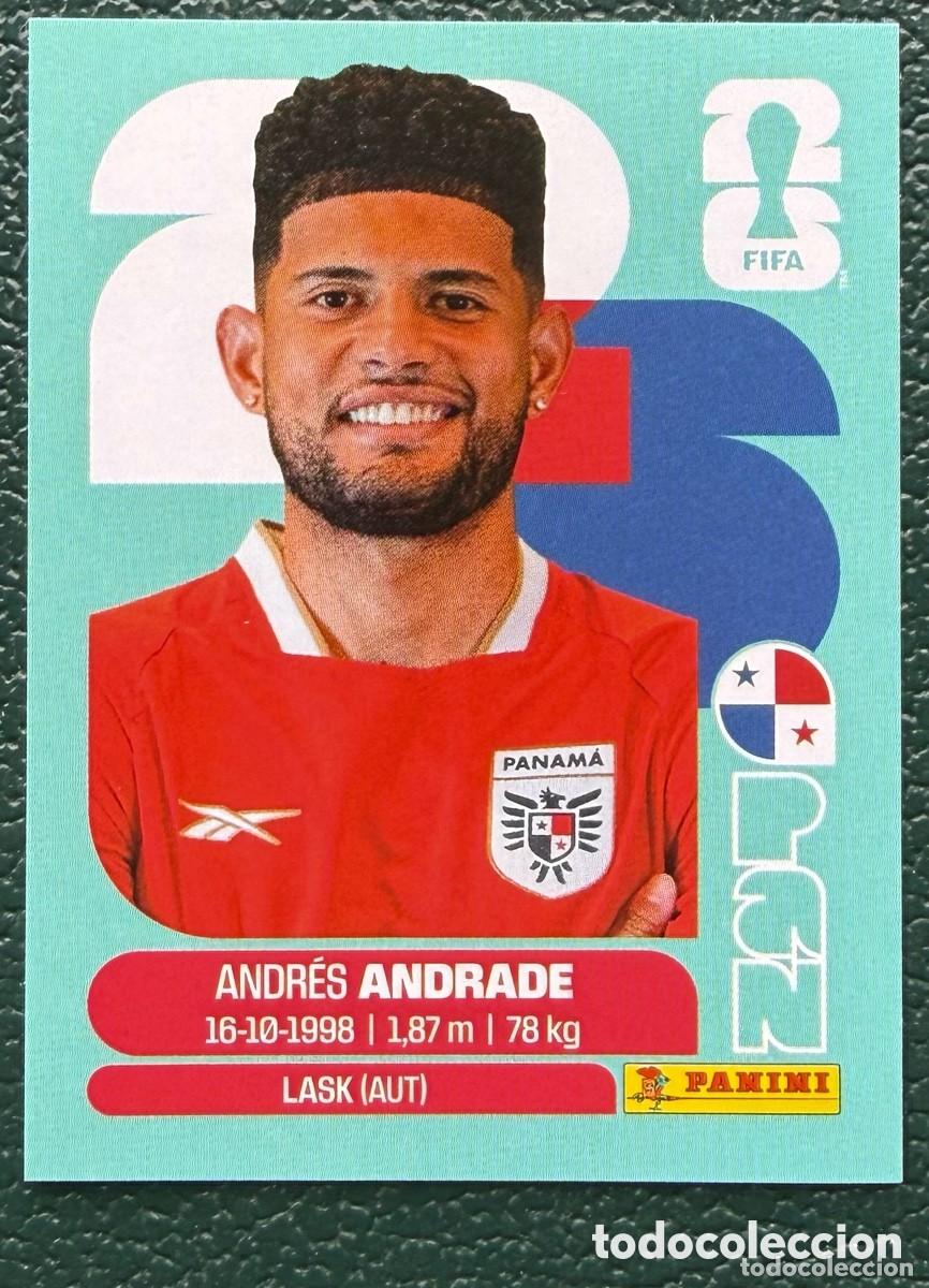Cartes &agrave; collectionner de Football: PAN 5 ANDRES ANDRADE PANAMA CROMOS ALBUM FIFA WORLD CUP MUNDIAL 2026 PANINI