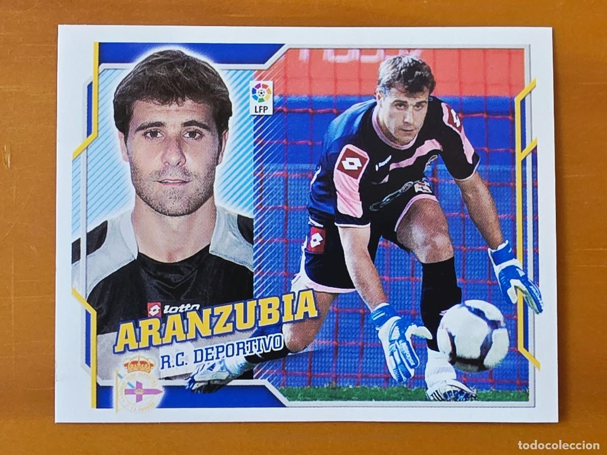 Cartes &agrave; collectionner de Football: 1 Aranzubia, Deportivo de la Coru&ntilde;a, Panini Ediciones Liga Este 2010 2011 10 11
