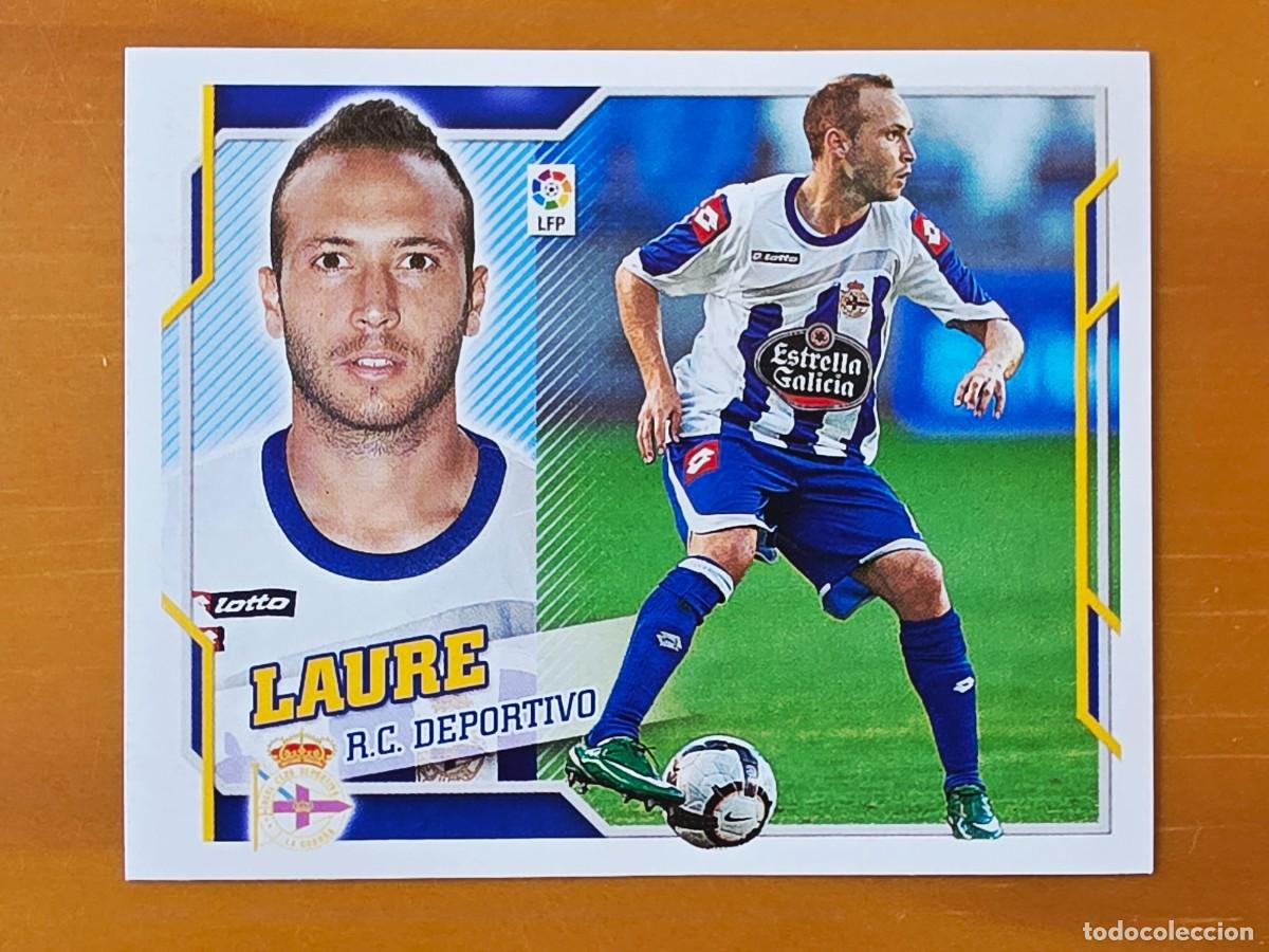 Fu&szlig;ball-Sticker: 4 A Laure, Deportivo de la Coru&ntilde;a, Panini Ediciones Liga Este 2010 2011 10 11