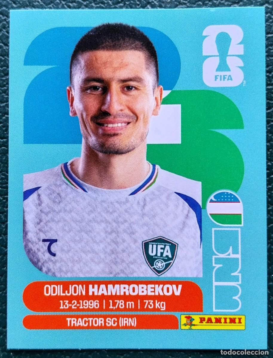 Cromos de f&uacute;tbol: UZB 10 ODILJON HAMROBEKOV UZBEKISTAN CROMOS ALBUM FIFA WORLD CUP MUNDIAL 2026 PANINI
