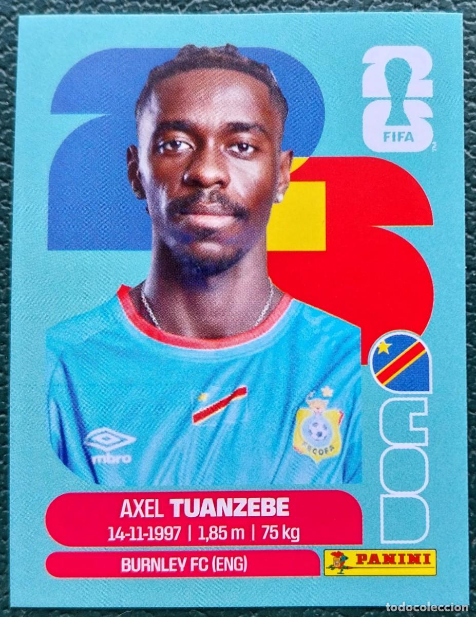 Cromos de f&uacute;tbol: COD 4 AXEL TUANZEBE REPUBLICA DEL CONGO CROMOS ALBUM FIFA WORLD CUP MUNDIAL 2026 PANINI