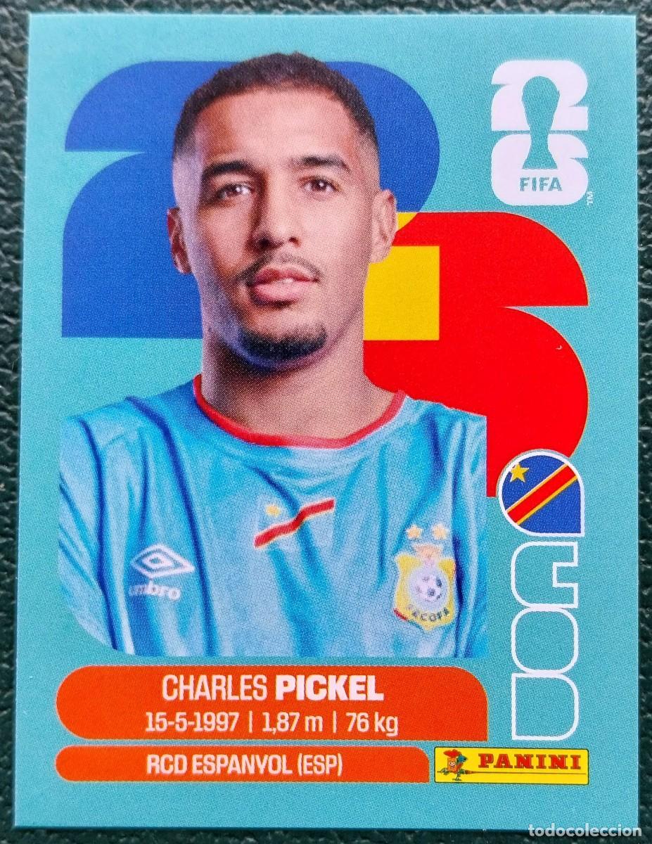 Cromos de f&uacute;tbol: COD 8 CHARLES PICKEL REPUBLICA DEL CONGO CROMOS ALBUM FIFA WORLD CUP MUNDIAL 2026 PANINI