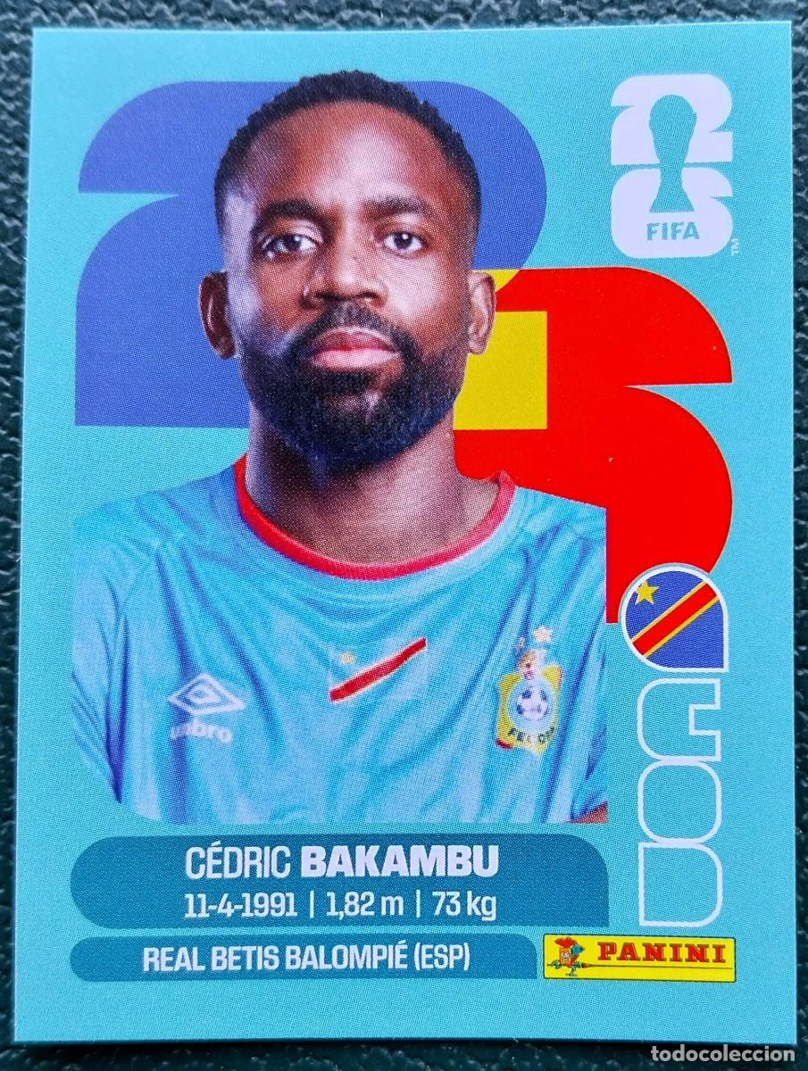 Cromos de f&uacute;tbol: COD 19 CEDRIC BAKAMBU REPUBLICA DEL CONGO CROMOS ALBUM FIFA WORLD CUP MUNDIAL 2026 PANINI