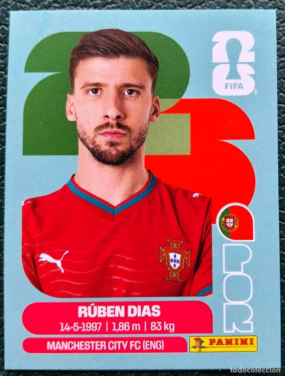 Cromos de f&uacute;tbol: POR 4 RUBEN DIAS PORTUGAL CROMOS ALBUM FIFA WORLD CUP MUNDIAL 2026 PANINI