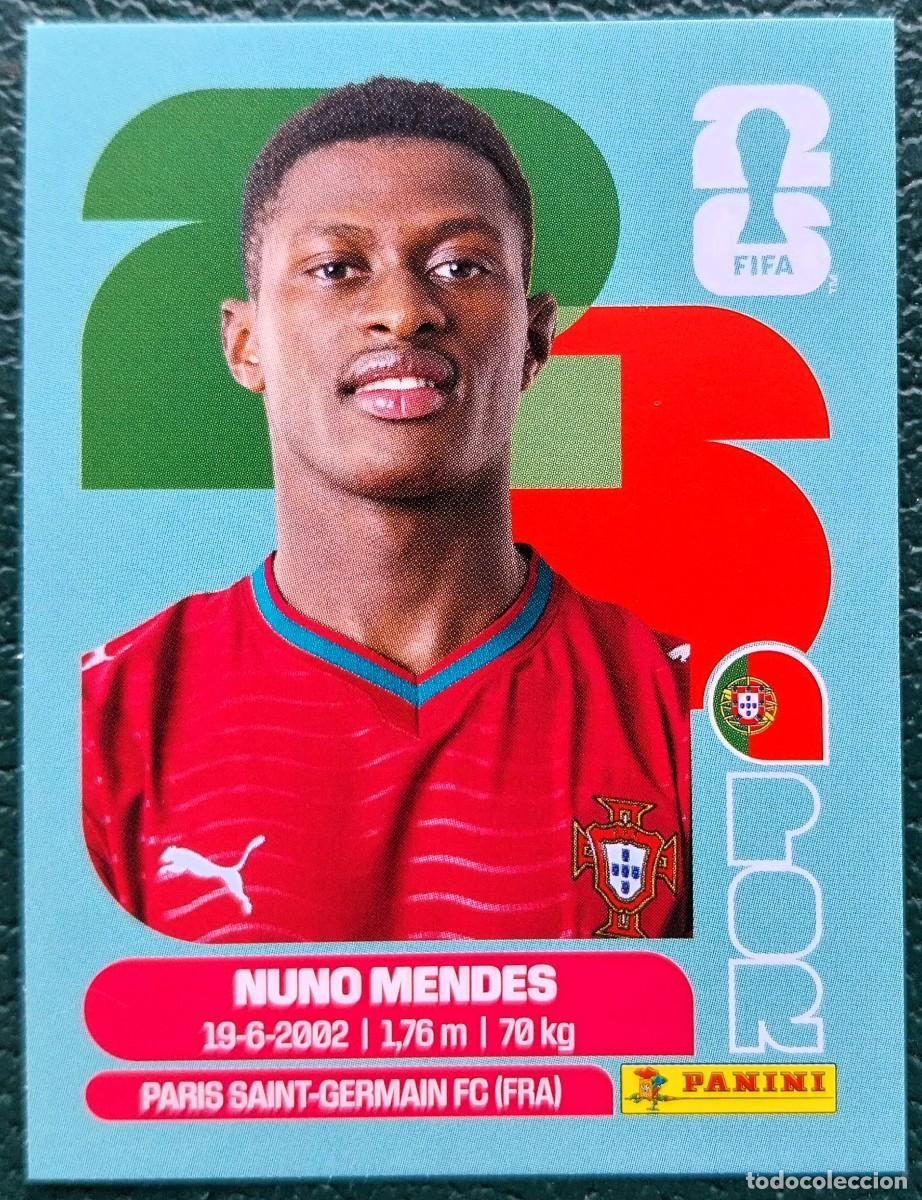Cromos de f&uacute;tbol: POR 7 NUNO MENDES PORTUGAL CROMOS ALBUM FIFA WORLD CUP MUNDIAL 2026 PANINI