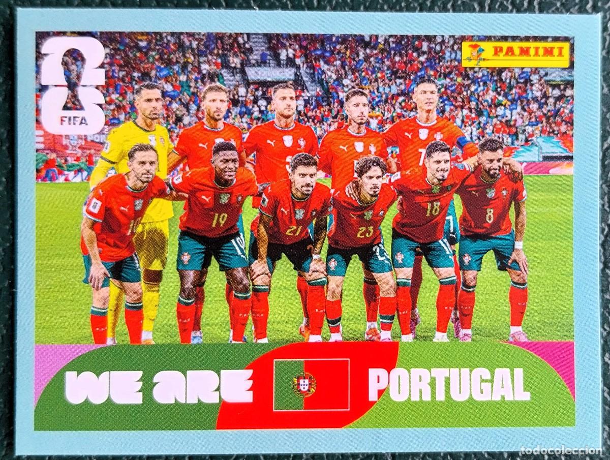 Cromos de f&uacute;tbol: POR 13 ALINEACION PORTUGAL CROMOS ALBUM FIFA WORLD CUP MUNDIAL 2026 PANINI