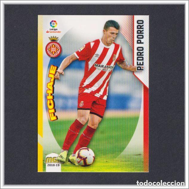 Cromos de f&uacute;tbol: MEGACRACKS 2018 2019 18 19 PANINI PEDRO PORRO 254 FICHAJE ROOKIE GIRONA ALBUM LIGA MEGA CRACKS MGK