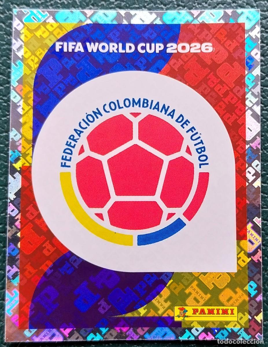 Football Stickers: COL 1 ESCUDO COLOMBIA CROMOS ALBUM FIFA WORLD CUP MUNDIAL 2026 PANINI