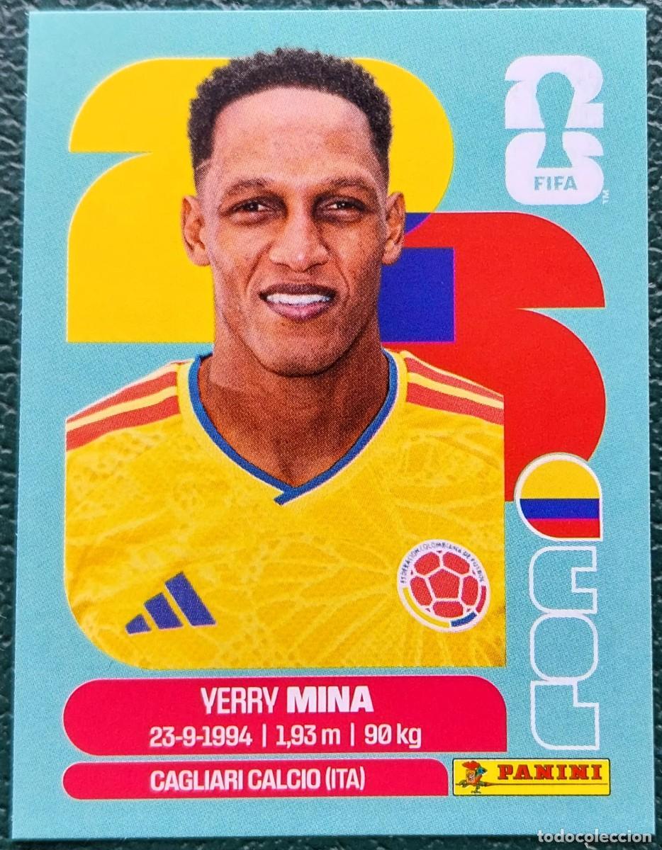 Football Stickers: COL 5 YERRY MINA COLOMBIA CROMOS ALBUM FIFA WORLD CUP MUNDIAL 2026 PANINI