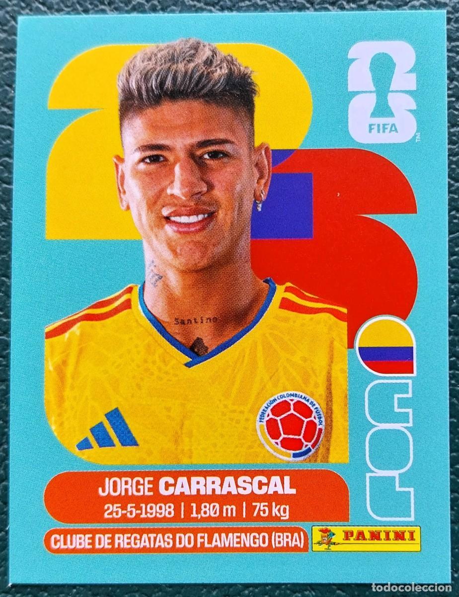 Football Stickers: COL 16 JORGE CARRASCAL COLOMBIA CROMOS ALBUM FIFA WORLD CUP MUNDIAL 2026 PANINI