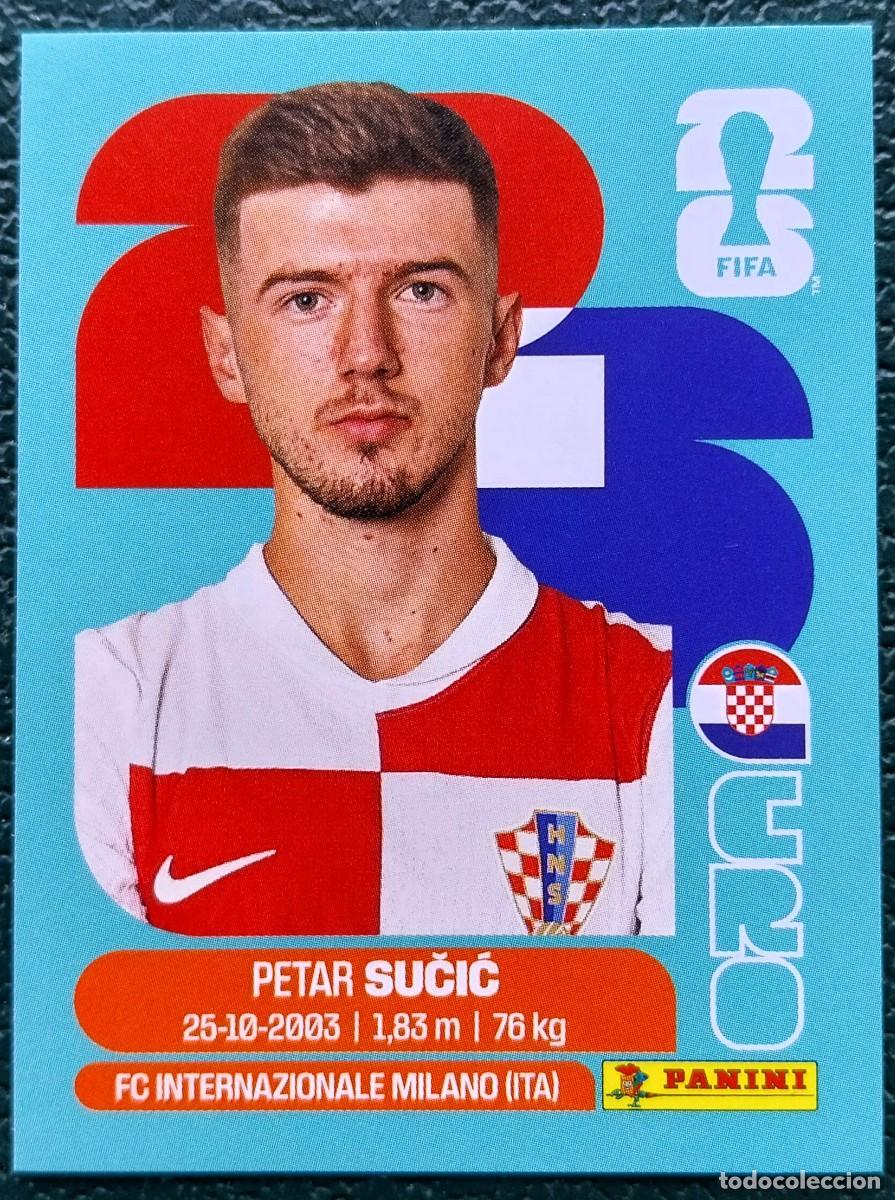 Cromos de f&uacute;tbol: CRO 15 PETAR SUCIC CROACIA CROMOS ALBUM FIFA WORLD CUP MUNDIAL 2026 PANINI