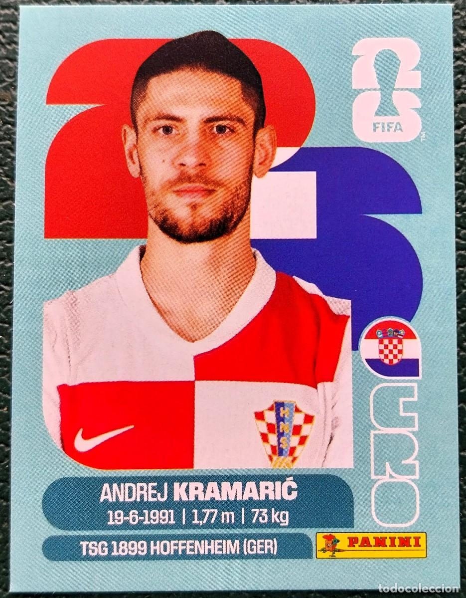 Cromos de f&uacute;tbol: CRO 19 ANDREJ KRAMARIC CROACIA CROMOS ALBUM FIFA WORLD CUP MUNDIAL 2026 PANINI