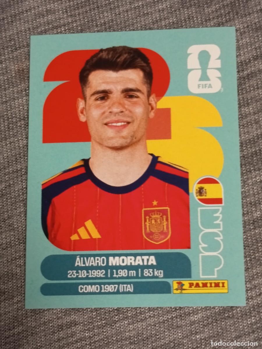 Cromos de f&uacute;tbol: MORATA ESP 19 STICKER MUNDIAL 2026 PANINI FIFA WORLD CUP NUEVO
