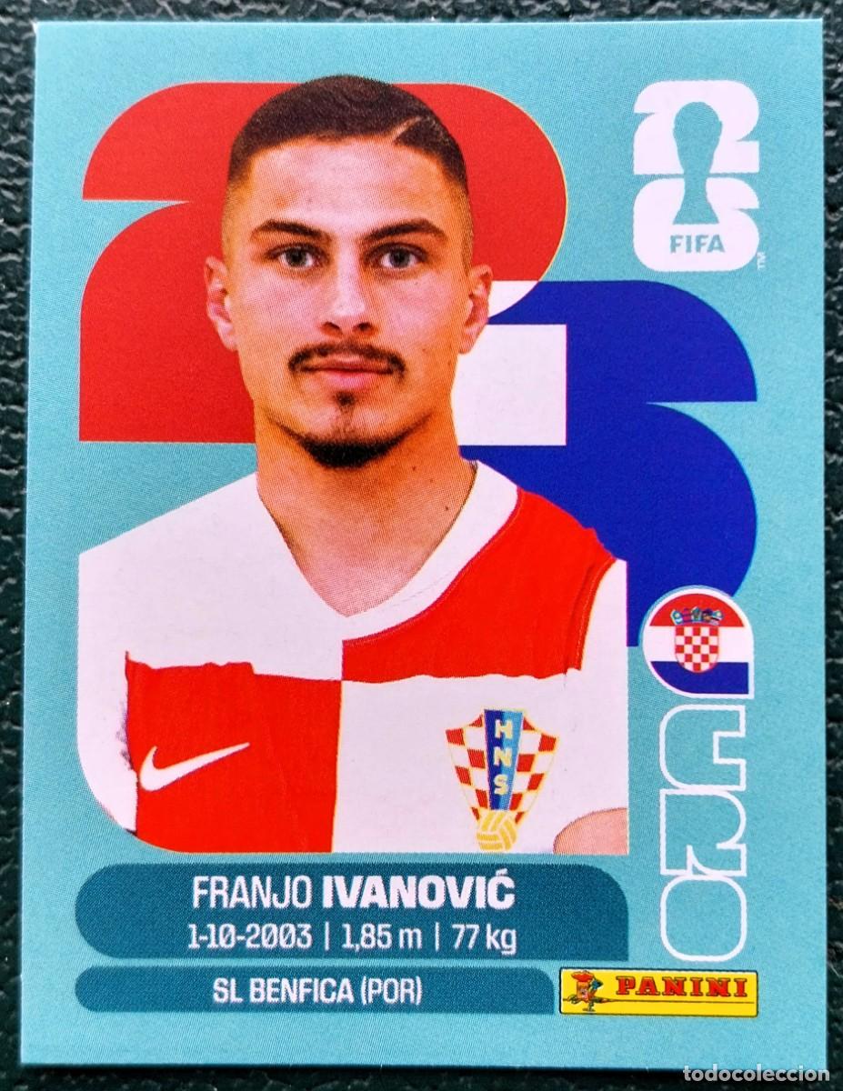 Cromos de f&uacute;tbol: CRO 20 FRANJO IVANOVIC CROACIA CROMOS ALBUM FIFA WORLD CUP MUNDIAL 2026 PANINI