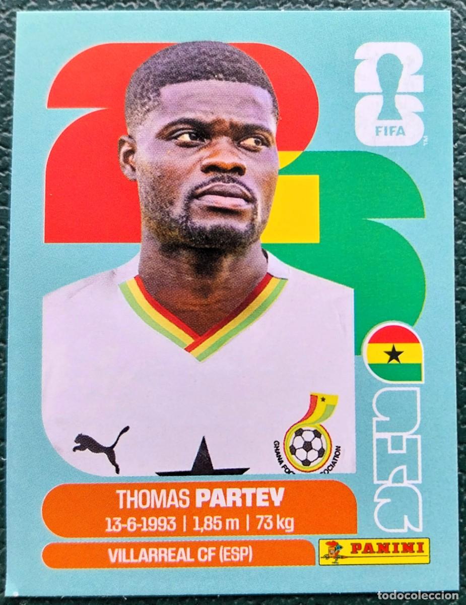 Cromos de f&uacute;tbol: GHA 10 THOMAS PARTEY GHANA CROMOS ALBUM FIFA WORLD CUP MUNDIAL 2026 PANINI