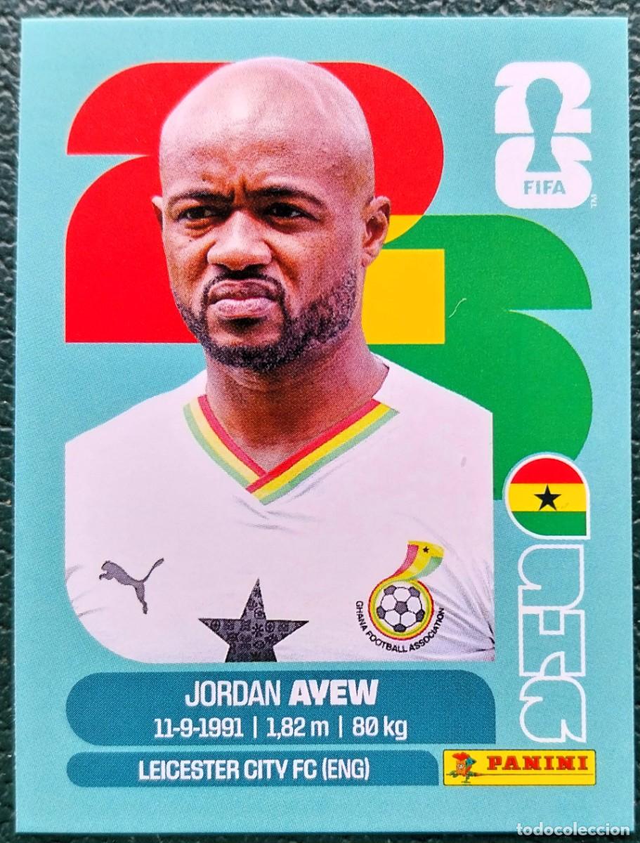 Cromos de f&uacute;tbol: GHA 16 JORDAN AYEW GHANA CROMOS ALBUM FIFA WORLD CUP MUNDIAL 2026 PANINI