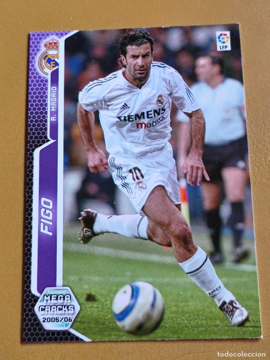 Cromos de f&uacute;tbol: figo, 2005 06 megacracks