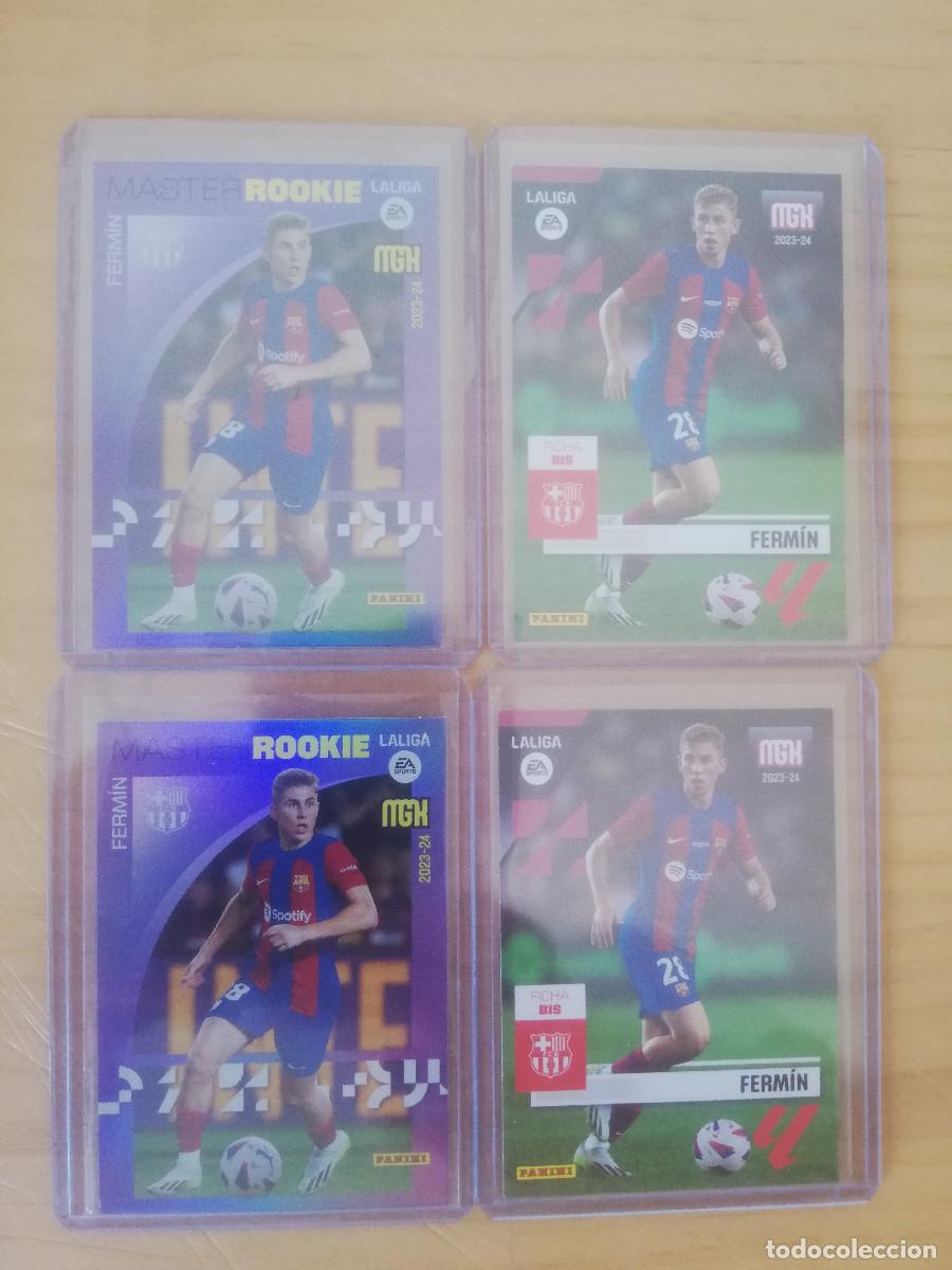 Cromos de f&uacute;tbol: Fermin (x4) 106bis+Master Rookie 2023/2024