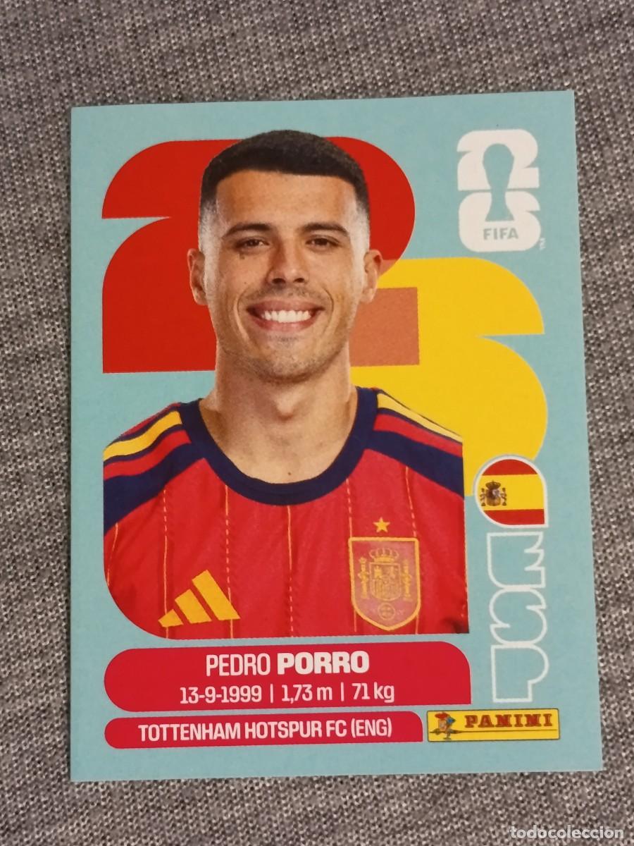 Cromos de f&uacute;tbol: PEDRO PORRO ESP 6 STICKER MUNDIAL 2026 PANINI FIFA WORLD CUP NUEVO