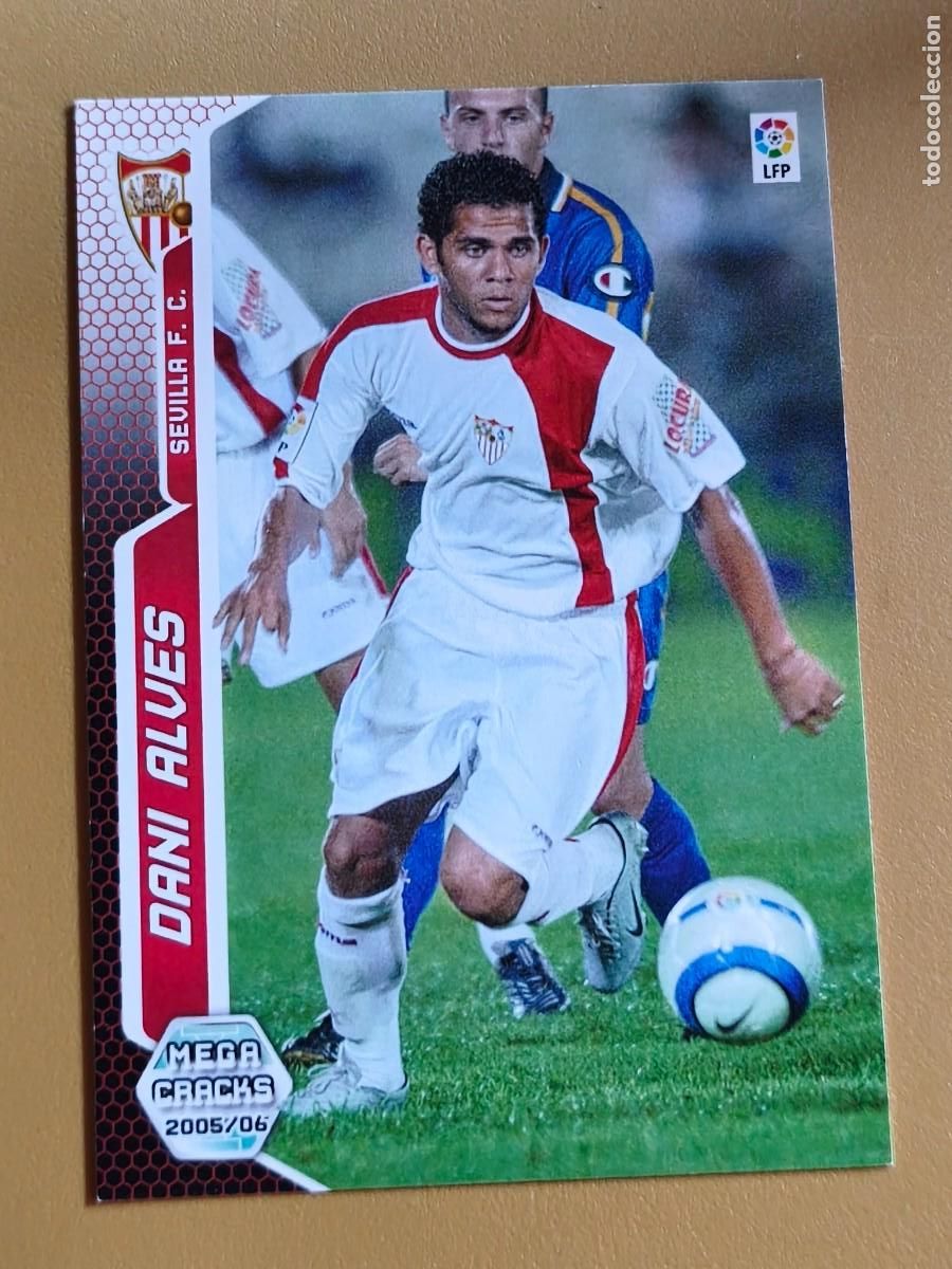 Cromos de f&uacute;tbol: dani alves, 2005 06 megacracks
