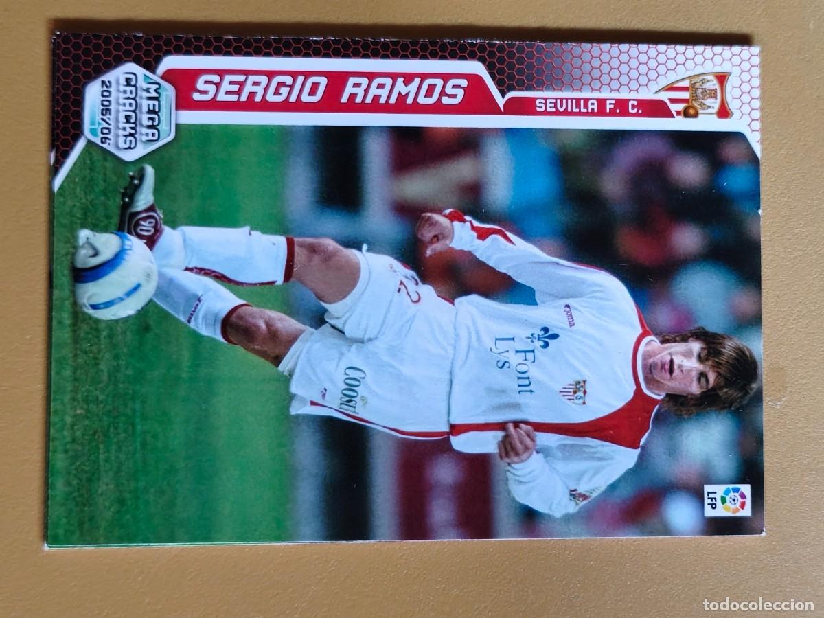 Cromos de f&uacute;tbol: sergio ramos, 2005 06 megacracks