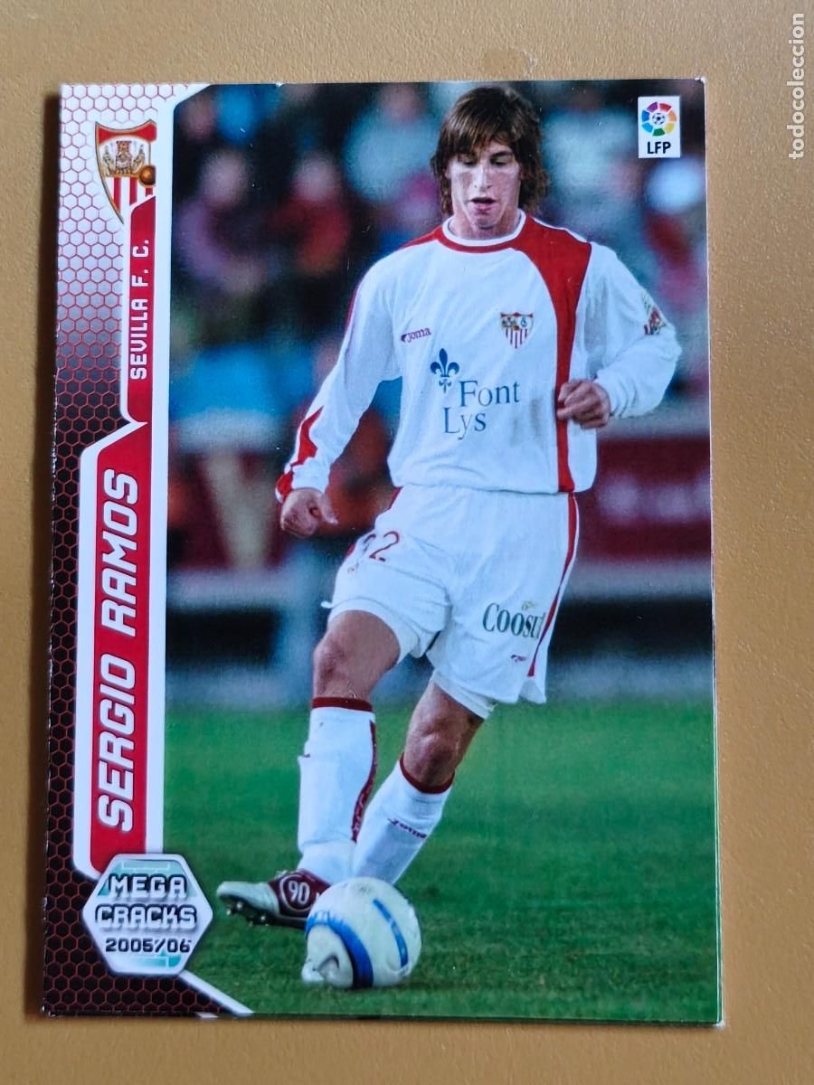 Cromos de f&uacute;tbol: sergio ramos, 2005 06 megacracks