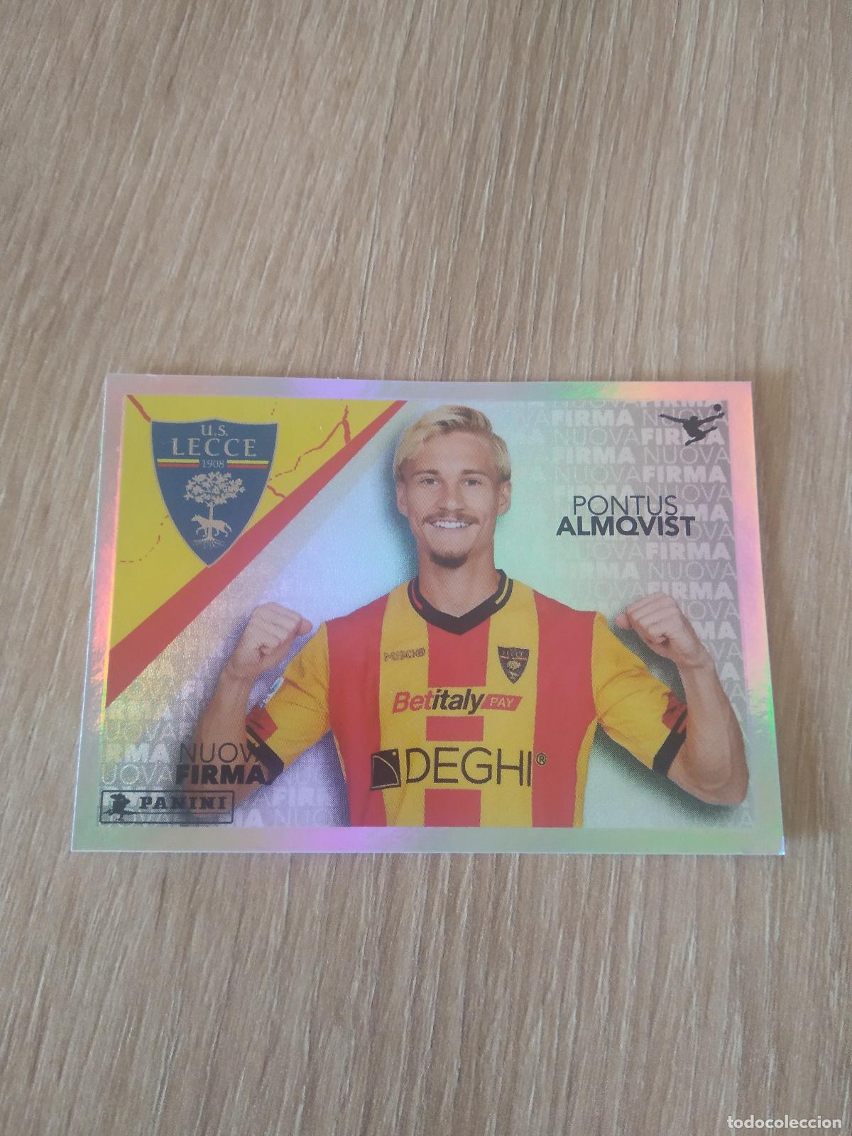 Cromos de f&uacute;tbol: 304 PONTUS ALMQVIST LECCE CROMO FUTBOL PANINI LIGA ITALIA 23-24 CALCIATORI 2023-2024