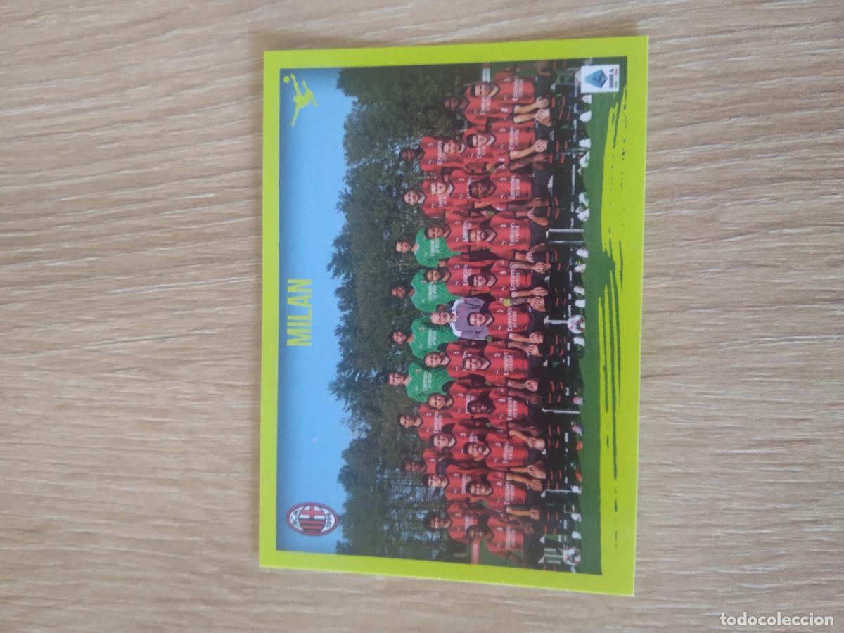 Cartes &agrave; collectionner de Football: 315 EQUIPO PLANTILLA AC MILAN CROMO FUTBOL PANINI LIGA ITALIA 23-24 CALCIATORI 2023-2024