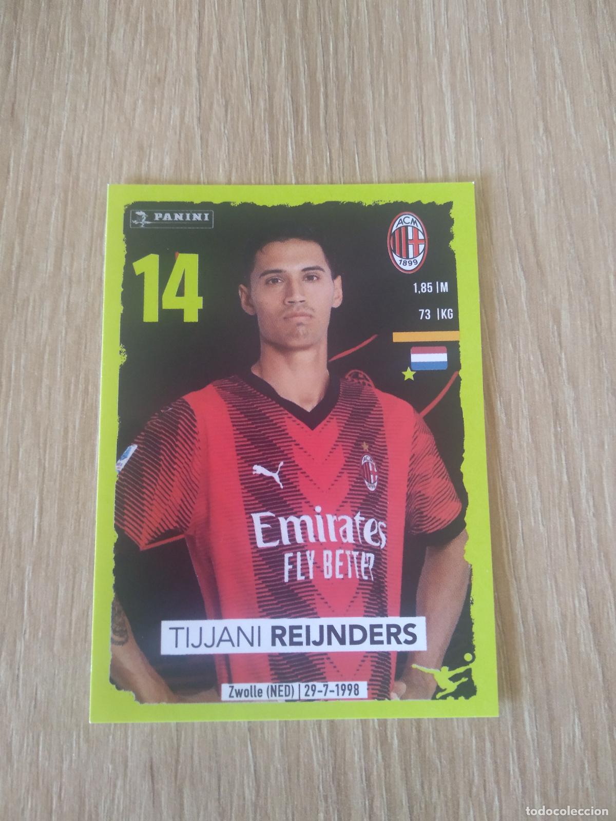 Football Stickers: 322 TIJJANI REIJNDERS AC MILAN CROMO FUTBOL PANINI LIGA ITALIA 23-24 CALCIATORI 2023-2024