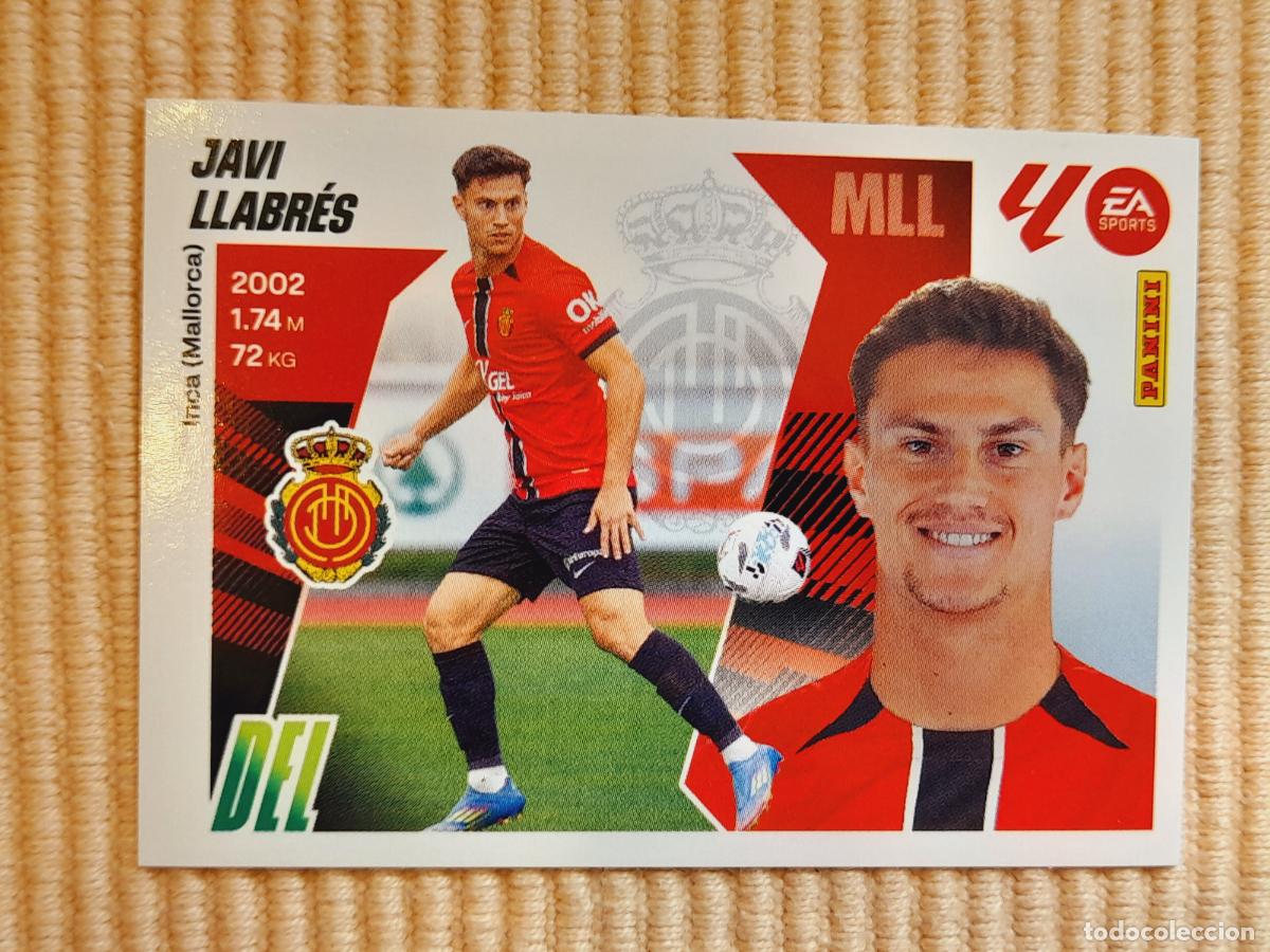 Cromos de f&uacute;tbol: CROMO 17 BIS JAVI LLABRES (COLOCA) RCD MALLORCA LIGA 25-26 2025 2026 &Aacute;LBUM ESTE
