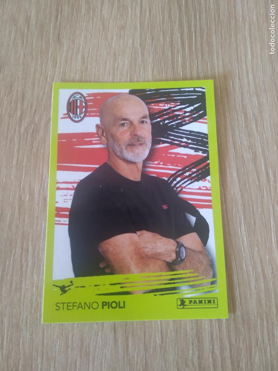 Cromos de f&uacute;tbol: 328 STEFANO PIOLI AC MILAN CROMO FUTBOL PANINI LIGA ITALIA 23-24 CALCIATORI 2023-2024