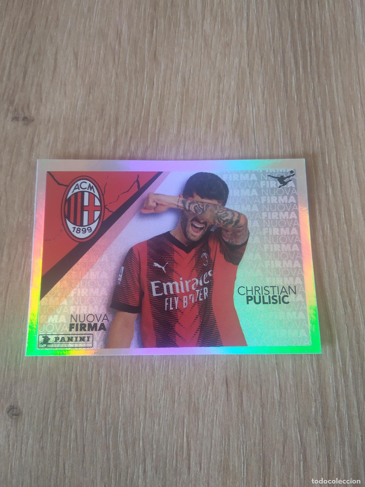 Cromos de f&uacute;tbol: 329 PULISIC AC MILAN CROMO FUTBOL PANINI LIGA ITALIA 23-24 CALCIATORI 2023-2024