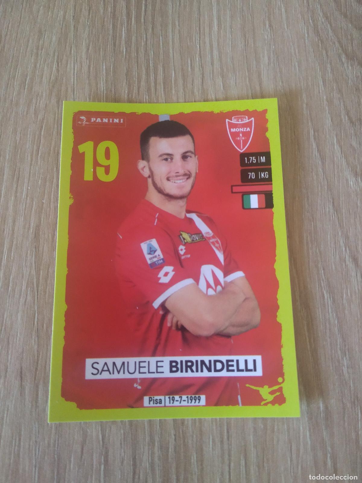 Cromos de f&uacute;tbol: 334 SAMUELE BIRINDELLI MONZA CROMO FUTBOL PANINI LIGA ITALIA 23-24 CALCIATORI 2023-2024