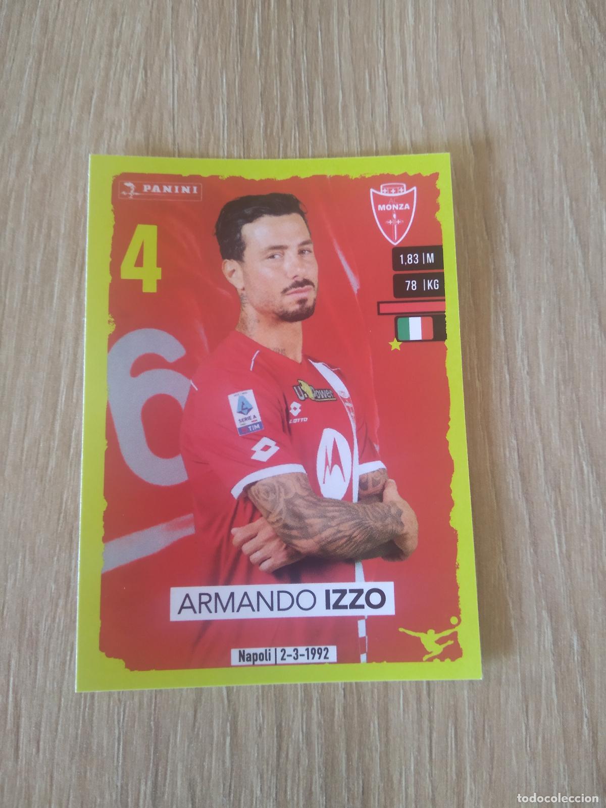 Cromos de f&uacute;tbol: 338 ARMANDO IZZO MONZA CROMO FUTBOL PANINI LIGA ITALIA 23-24 CALCIATORI 2023-2024