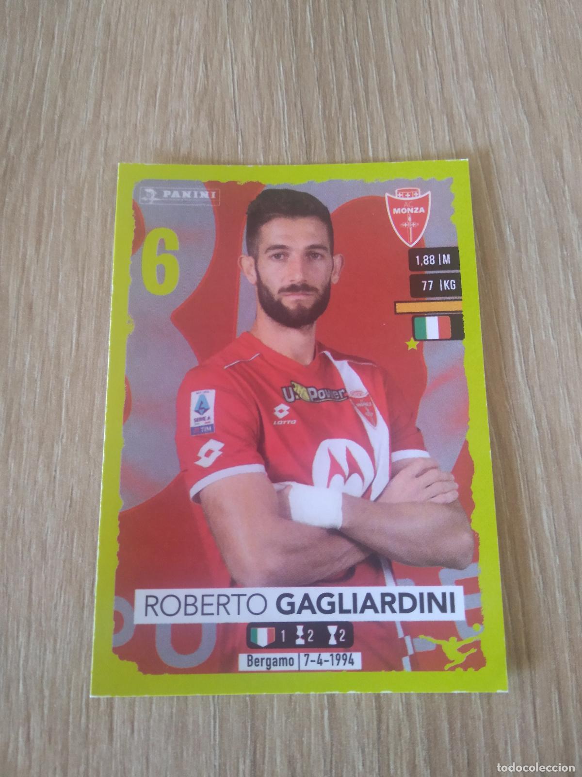 Cromos de f&uacute;tbol: 344 ROBERTO GAGLIARDINI MONZA CROMO FUTBOL PANINI LIGA ITALIA 23-24 CALCIATORI 2023-2024