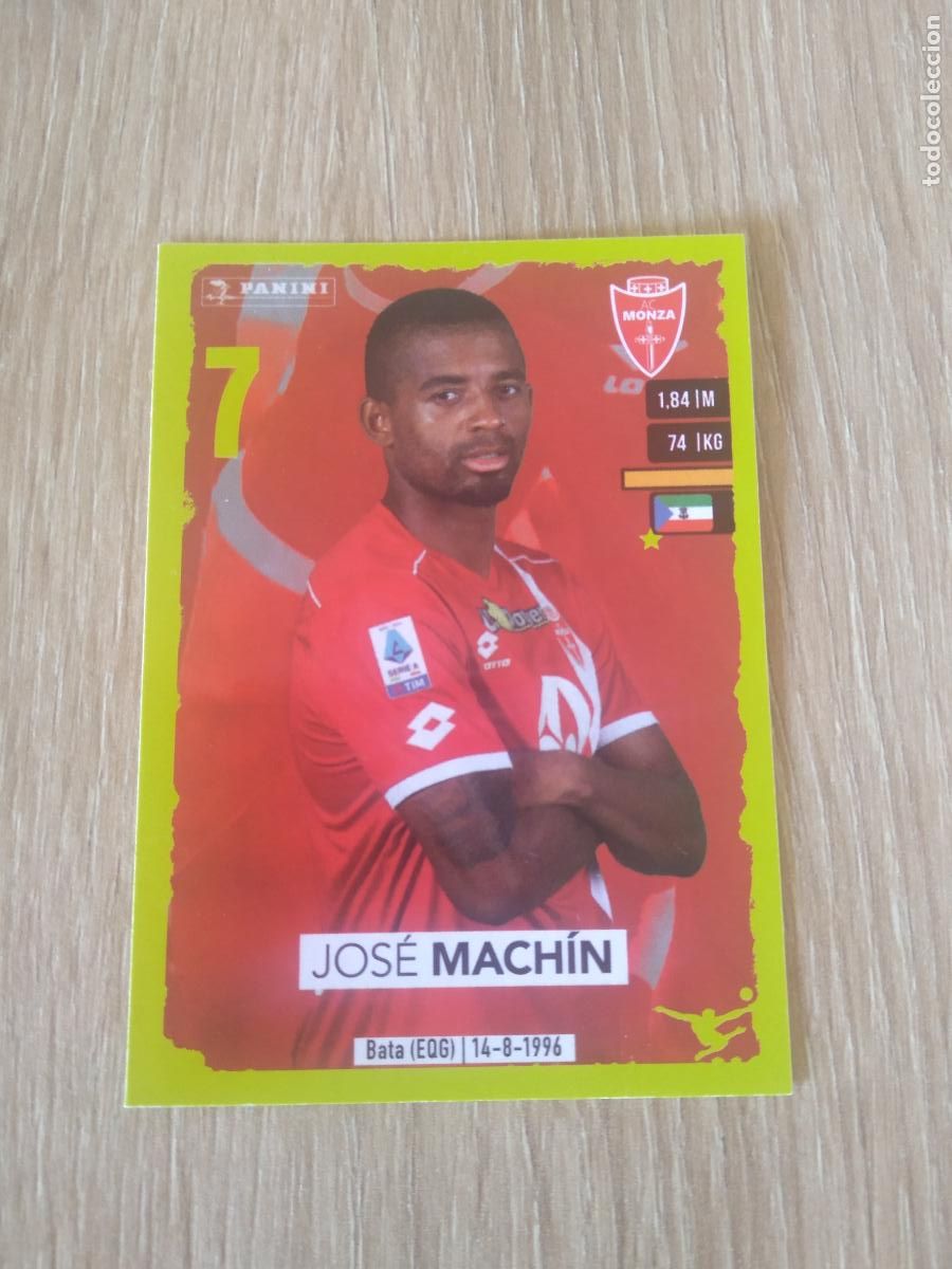 Cromos de f&uacute;tbol: 345 JOSE MACHIN MONZA CROMO FUTBOL PANINI LIGA ITALIA 23-24 CALCIATORI 2023-2024