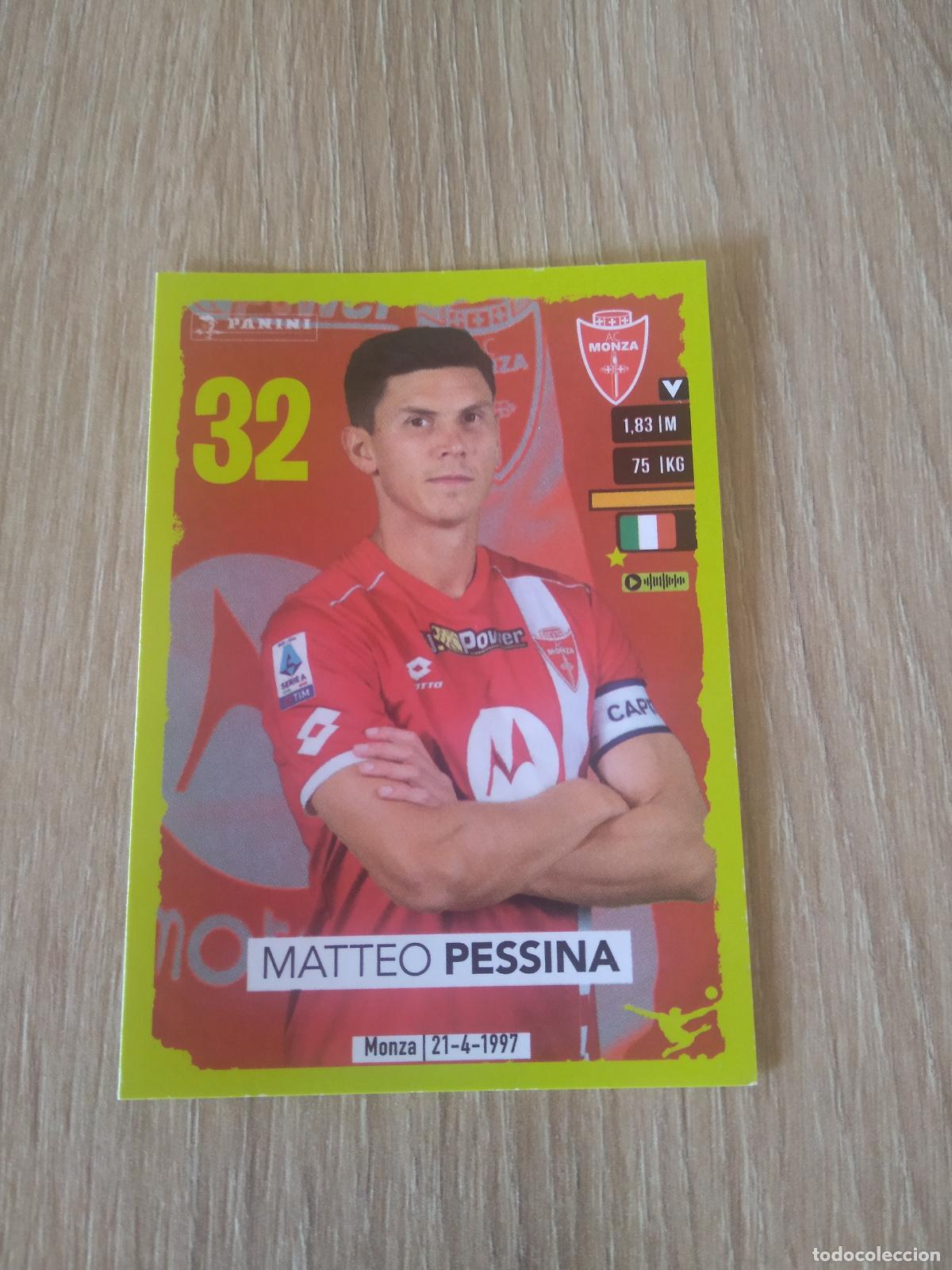 Cromos de f&uacute;tbol: 346 MATTEO PESSINA MONZA CROMO FUTBOL PANINI LIGA ITALIA 23-24 CALCIATORI 2023-2024