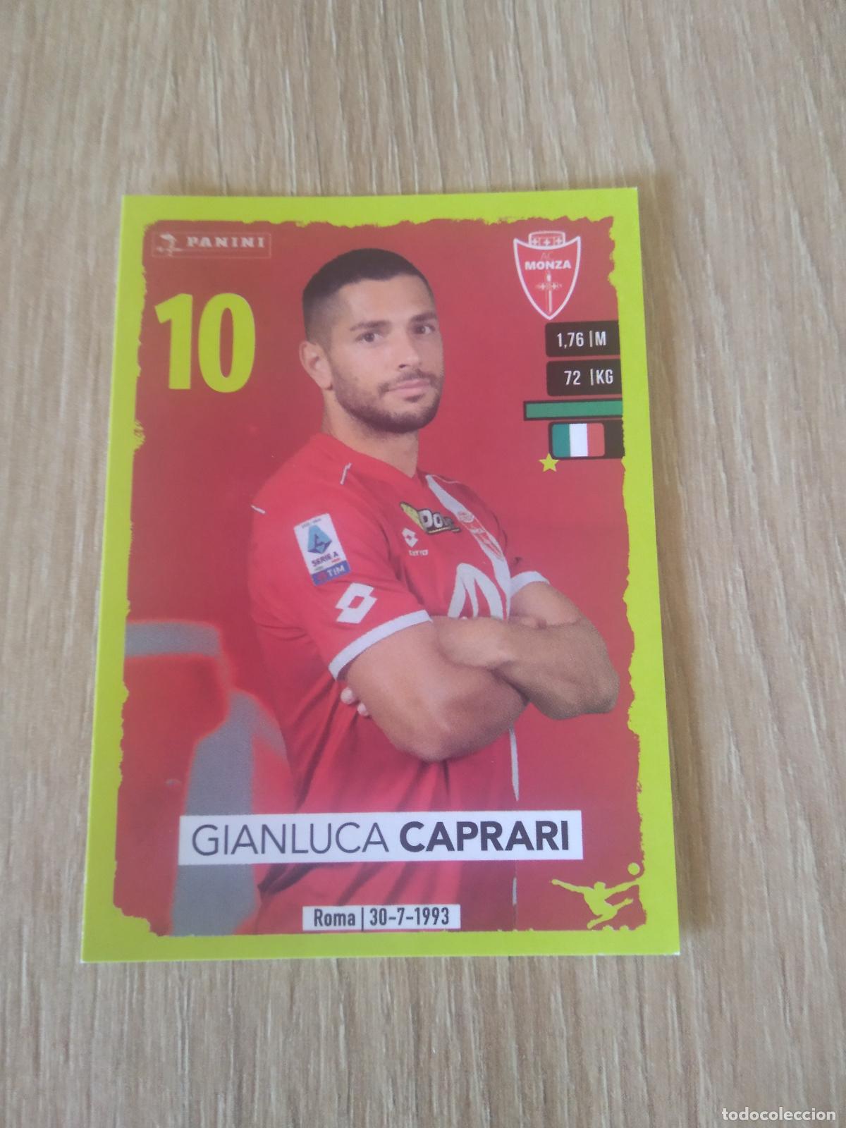 Cromos de f&uacute;tbol: 347 GIANLUCA CAPRARI MONZA CROMO FUTBOL PANINI LIGA ITALIA 23-24 CALCIATORI 2023-2024