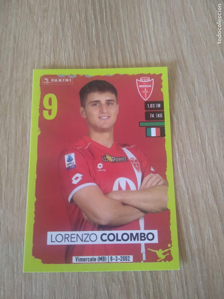 Cromos de f&uacute;tbol: 348 LORENZO COLOMBO MONZA CROMO FUTBOL PANINI LIGA ITALIA 23-24 CALCIATORI 2023-2024