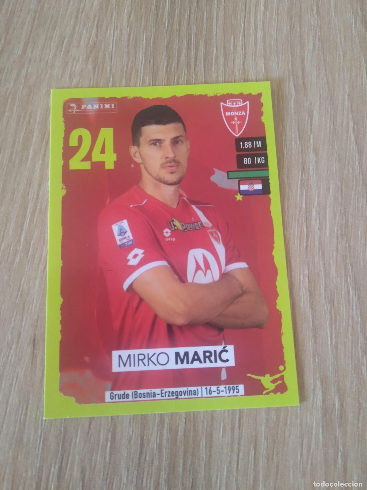 Cromos de f&uacute;tbol: 351 MIRKO MARIC MONZA CROMO FUTBOL PANINI LIGA ITALIA 23-24 CALCIATORI 2023-2024