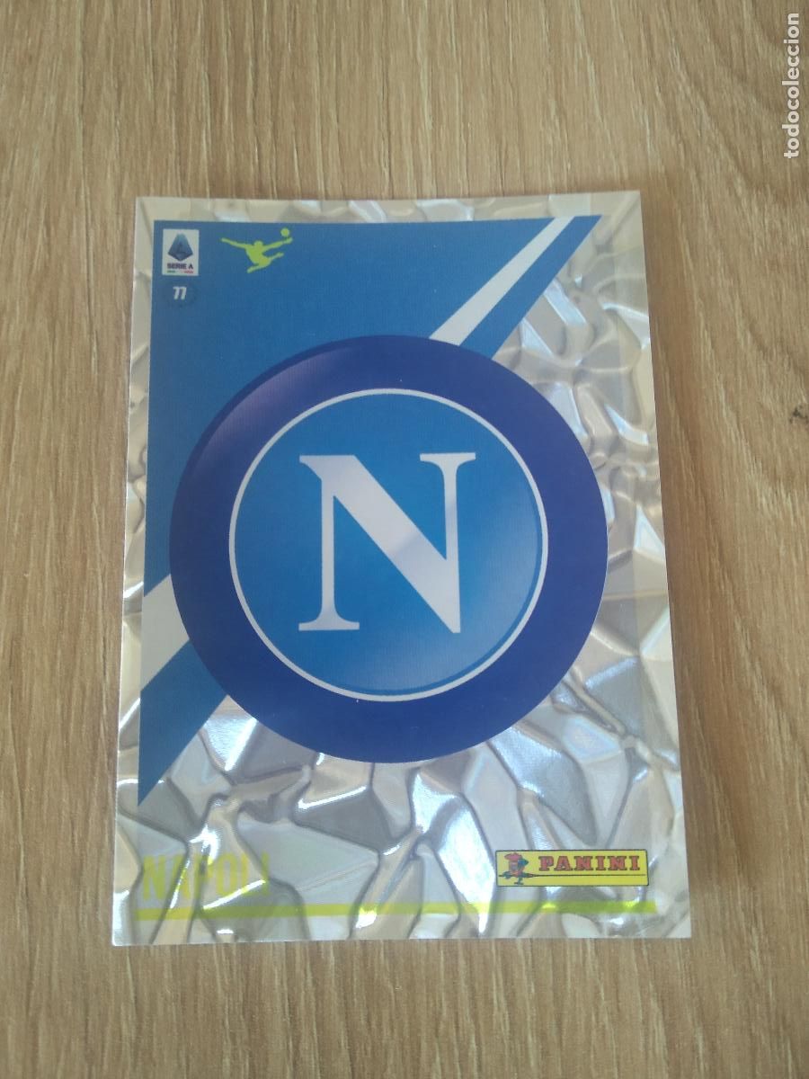 Cromos de f&uacute;tbol: 356 ESCUDO NAPOLES NAPOLI CROMO FUTBOL PANINI LIGA ITALIA 23-24 CALCIATORI 2023-2024