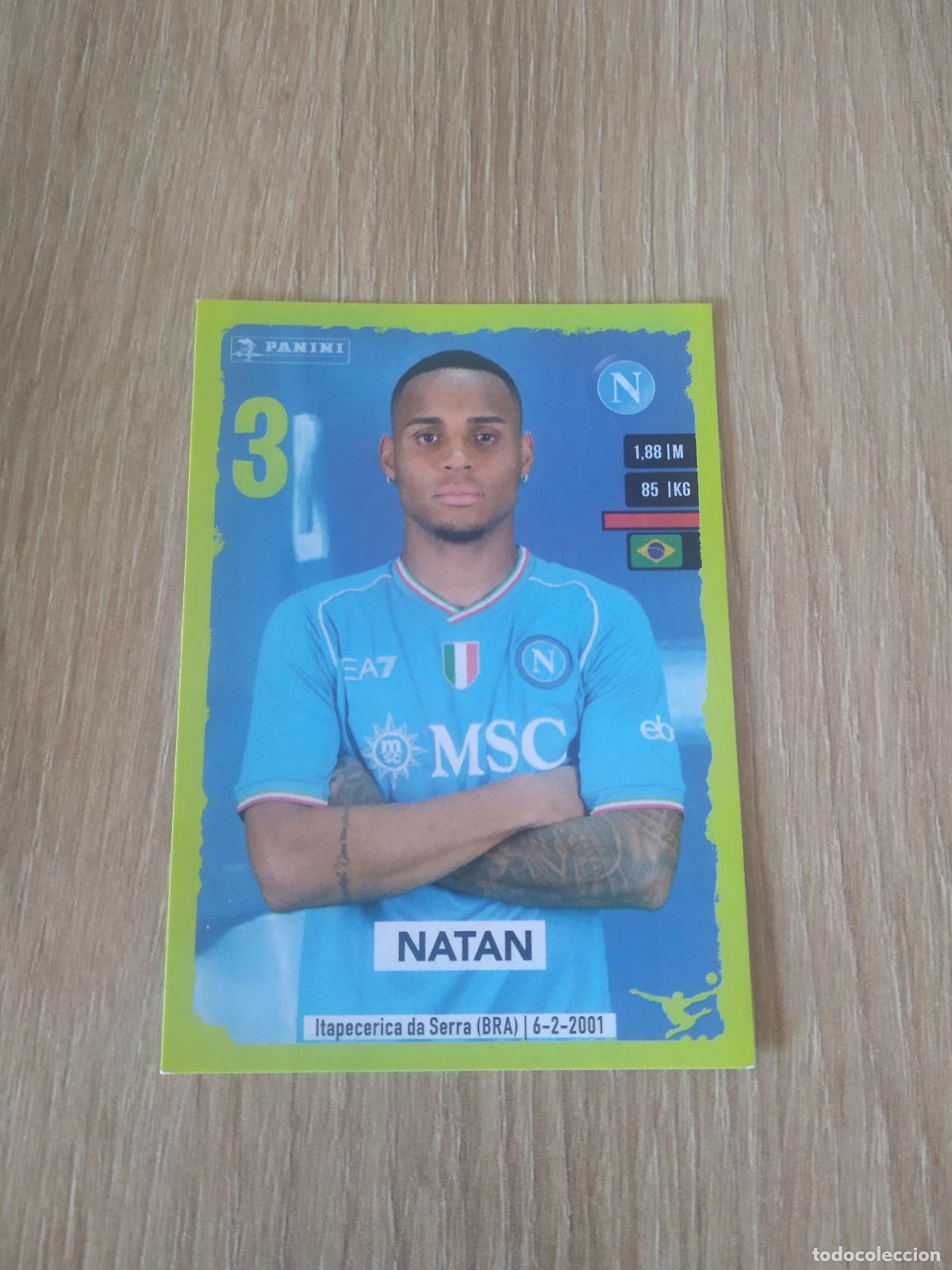 Cromos de f&uacute;tbol: 362 NATAN NAPOLES NAPOLI CROMO FUTBOL PANINI LIGA ITALIA 23-24 CALCIATORI 2023-2024