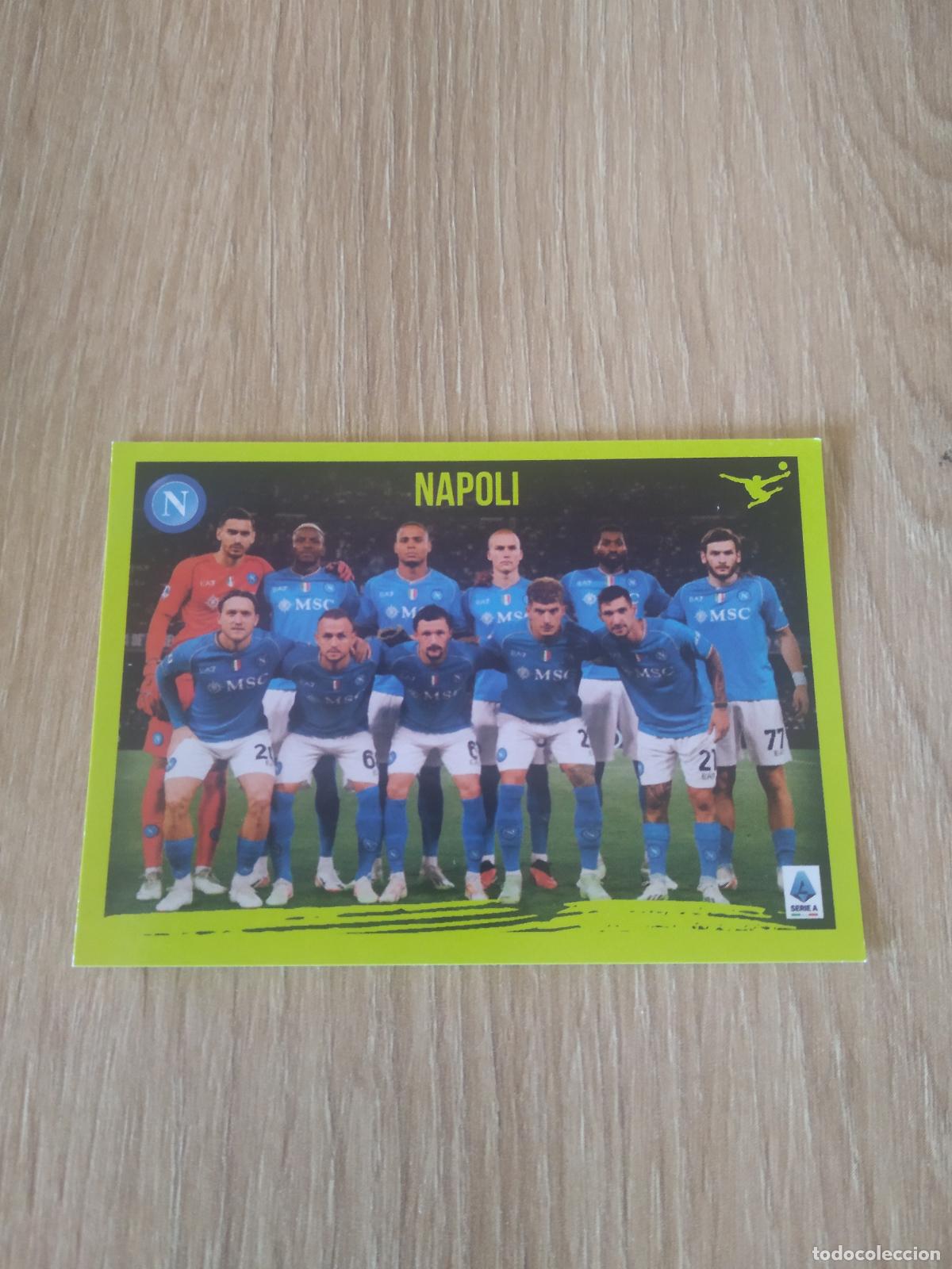 Cromos de f&uacute;tbol: 365 EQUIPO PLANTILLA NAPOLES NAPOLI CROMO FUTBOL PANINI LIGA ITALIA 23-24 CALCIATORI 2023-2024