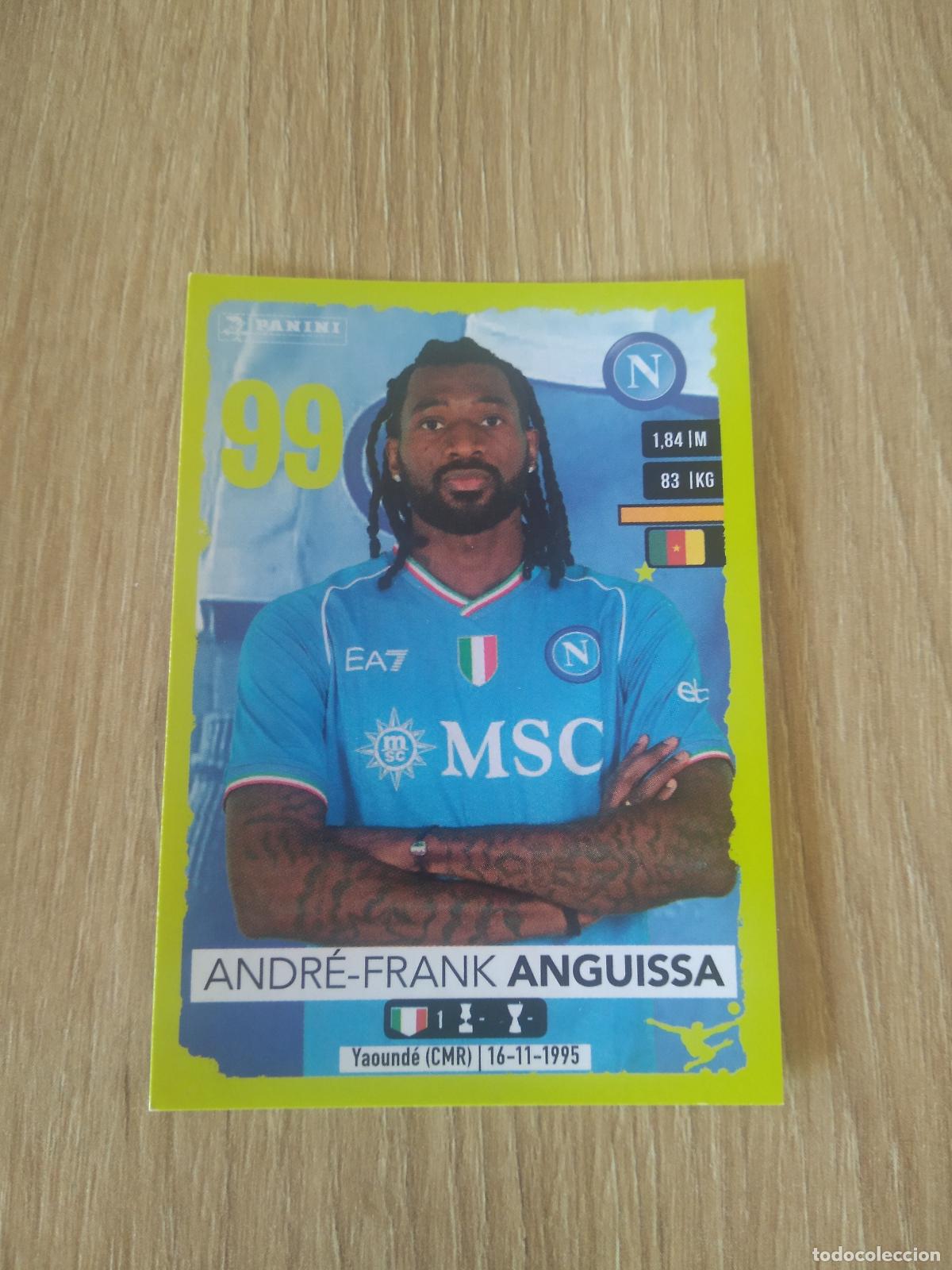 Cromos de f&uacute;tbol: 367 ANGUISSA NAPOLES NAPOLI CROMO FUTBOL PANINI LIGA ITALIA 23-24 CALCIATORI 2023-2024