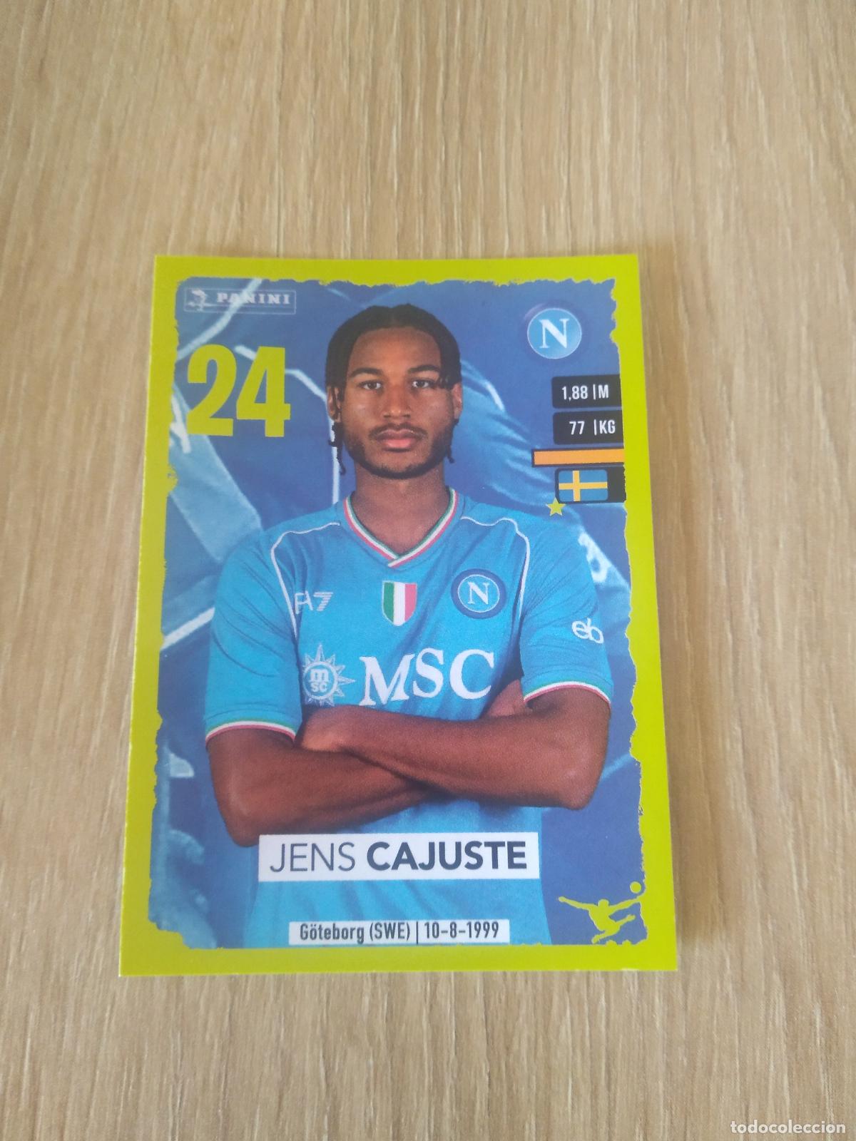 Cromos de f&uacute;tbol: 368 JENS CAJUSTE NAPOLES NAPOLI CROMO FUTBOL PANINI LIGA ITALIA 23-24 CALCIATORI 2023-2024
