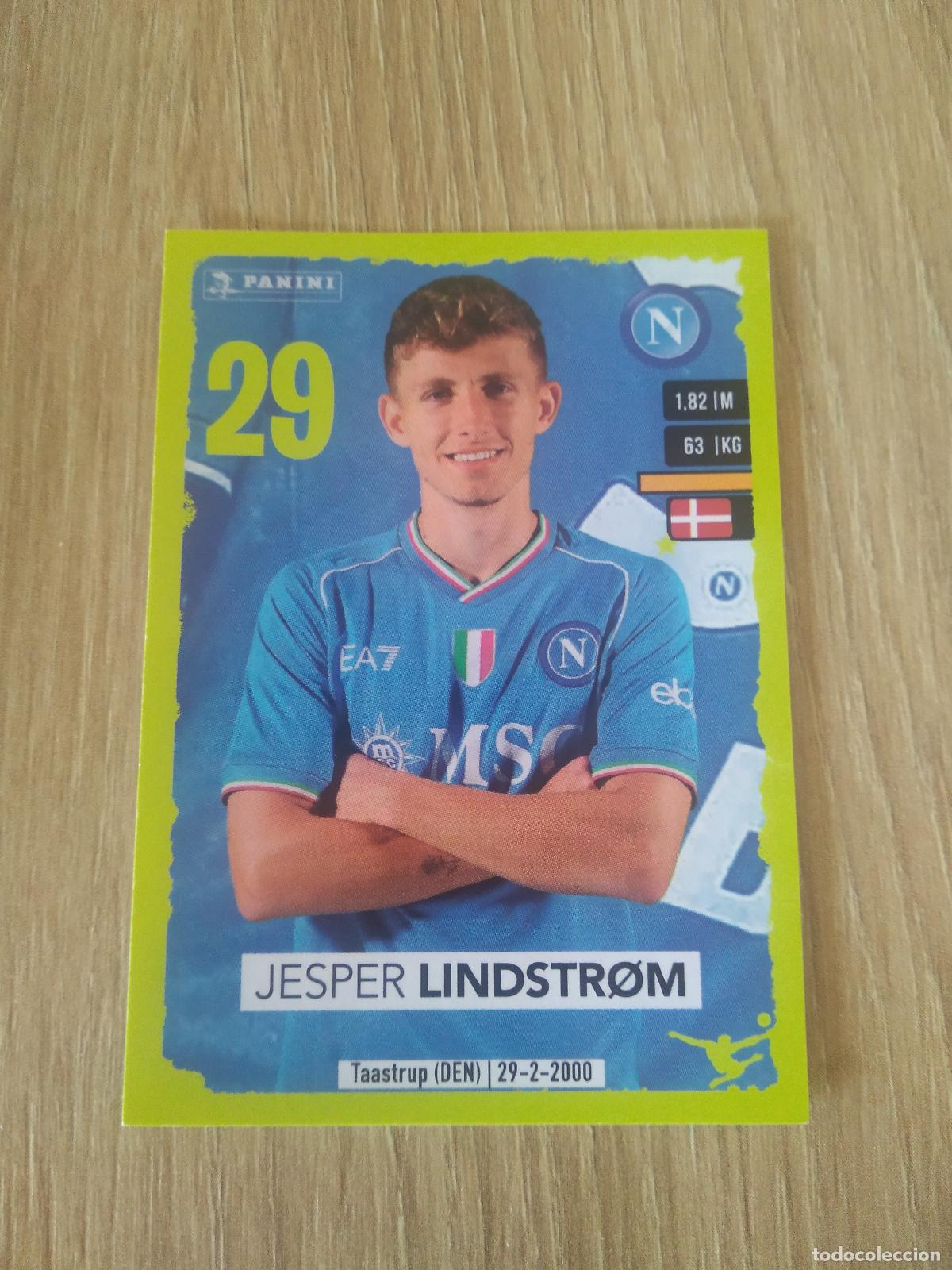 Cromos de f&uacute;tbol: 370 JESPER LINDSTROM NAPOLES NAPOLI CROMO FUTBOL PANINI LIGA ITALIA 23-24 CALCIATORI 2023-2024