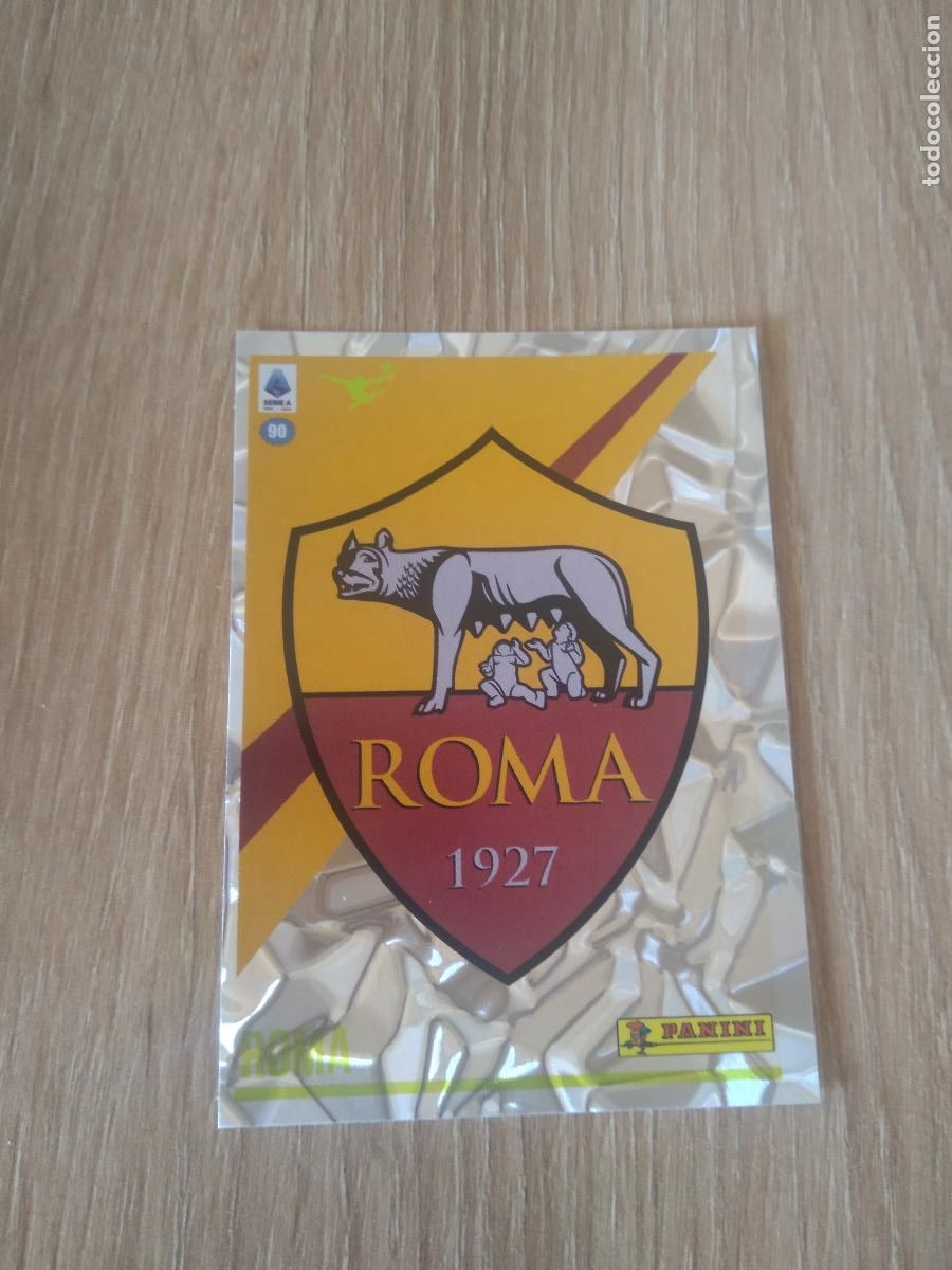 Cromos de f&uacute;tbol: 381 ESCUDO ROMA CROMO FUTBOL PANINI LIGA ITALIA 23-24 CALCIATORI 2023-2024