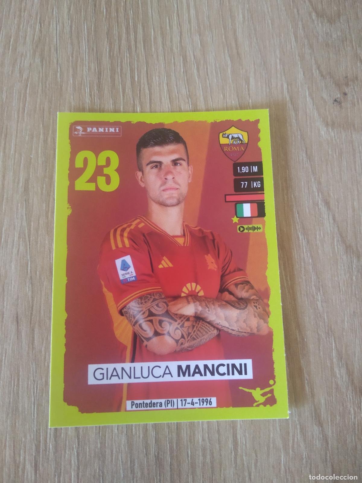 Cromos de f&uacute;tbol: 387 GIANLUCA MANCINI ROMA CROMO FUTBOL PANINI LIGA ITALIA 23-24 CALCIATORI 2023-2024