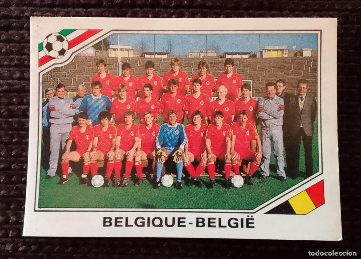 Cromos de f&uacute;tbol: CROMO MEXICO 86. BELGIQUE. 129. PANINI.