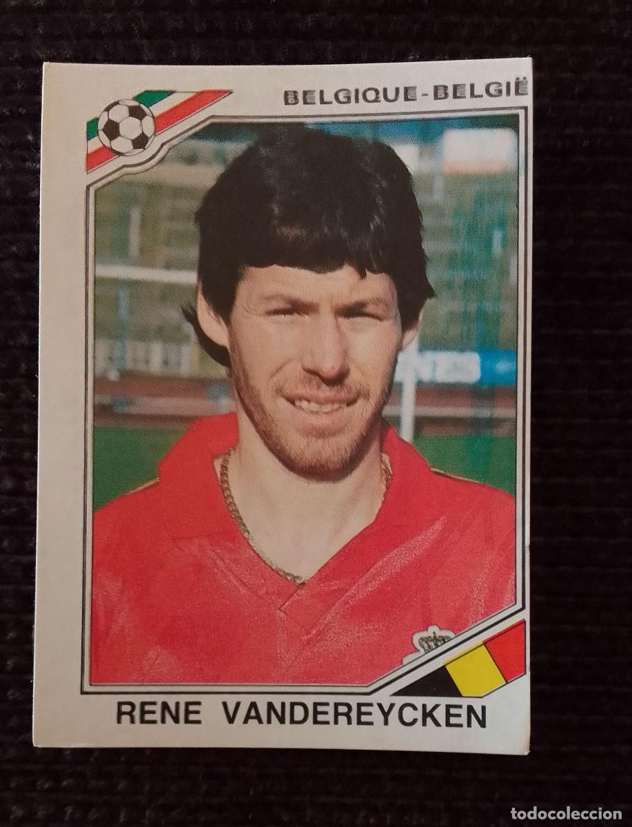 Fu&szlig;ball-Sticker: CROMO MEXICO 86. BELGIQUE. 137 PANINI.